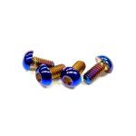 画像: (12月中旬発売予定/予約分)【ネコポス対応】KN企画/KN-64TI05_KN-64TI06_KN-64TI07/【RC926】64チタン【焼き色付き】ボタンヘッドスクリュー (4個入り)