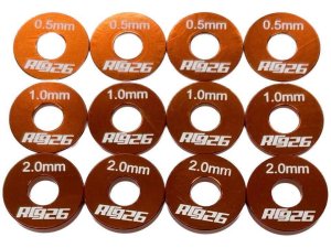 画像5: 【ネコポス対応】KN企画/KN-HS05BK-B__KN-HS05SV-B/アルミホイールスペーサーType-2セット 0.5/1.0/2.0mm厚