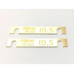 画像: 【ネコポス対応】KN企画/KN-HTBSS01-A/HTブラスサスマウントスペーサー 0.5mm厚 2個入り YD-2/GALM用