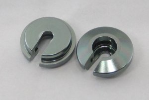 画像3: 【ネコポス対応】KN企画/KN-TO07BK-A__KN-TO07SV-A/TRFダンパー用 アルミスプリングカップ ノーマルサイズ