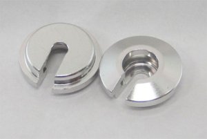 画像9: 【ネコポス対応】KN企画/KN-TO07BK-A__KN-TO07SV-A/TRFダンパー用 アルミスプリングカップ ノーマルサイズ