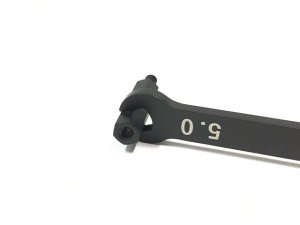 画像6: 【ネコポス対応】KN企画/KN-TS16-A/両口スパナ ステンレス製ブラックメッキ5.5mm/5.0mm