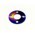 画像: 【ネコポス対応】KN企画/KN-YD09/【RC926】64チタン【焼き色付き】スパーギアプレシジョンプレート RD/SD/MD用