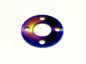 画像1: 【ネコポス対応】KN企画/KN-YD09/【RC926】64チタン【焼き色付き】スパーギアプレシジョンプレート RD/SD/MD用