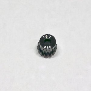 画像2: 【ネコポス対応】LAB/LAB-4815B__LAB-4824B/超硬ジュラルミンピニオンギヤ ブラック 48P 1個入