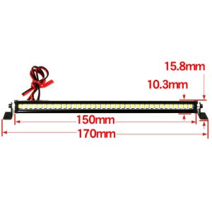 画像2: 【ネコポス対応】EAGLE(イーグル)/LED-18-150/ルーフLEDバー150mm:BEC電源(4.8-6.0V)用