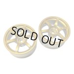 画像: 【ネコポス対応】LAB/LWT-0406G/gram LIGHTS 57D Sports ホイル トラクションtype(オフセット6/ゴールドメタル)2本入
