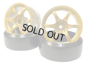 画像3: 【ネコポス対応】LAB/LWT-0406G/gram LIGHTS 57D Sports ホイル トラクションtype(オフセット6/ゴールドメタル)2本入