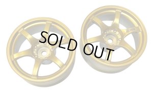 画像1: 【ネコポス対応】LAB/LWT-0408G/gram LIGHTS 57D Sports ホイル トラクションtype(オフセット8/ゴールドメタル)2本入