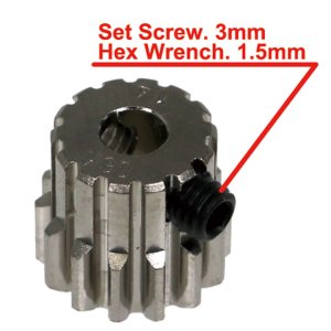 画像2: 【ネコポス対応】EAGLE(イーグル)/M612U__M631U/0.6モジュール SPテーパーピニオンギヤ