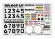 画像: 【ネコポス対応】T4WORKS/MD-SK-38/Mass Damper Mr. Hop-Up RC Decal Sheet A