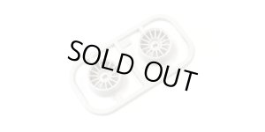 画像1: 京商(KYOSHO)/MDH100W-W0B_MDH100W-W1B/マルチホイール ワイド (ホワイト/AWD/2pcs.)