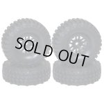 画像: 【ネコポス対応】EAGLE(イーグル)/MINI-Z4X4-21P1/SP54mmクローラータイヤ&ホイルセット:MINI-Z4X4-21用