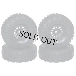 画像1: 【ネコポス対応】EAGLE(イーグル)/MINI-Z4X4-21P1/SP54mmクローラータイヤ&ホイルセット:MINI-Z4X4-21用