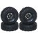 画像1: EAGLE(イーグル)/MINI-Z4X4-21P1U/SP54mm クローラータイヤ&ホイルセット:MINI-Z4X4-21用