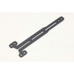画像: 【ネコポス対応】YOKOMO(ヨコモ)/MS-003F-2/フロント アッパー デッキMS2.0用 艶消しCG製 (2.0mm)