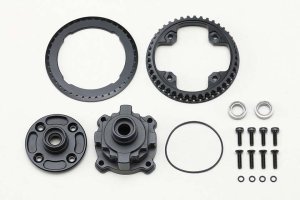 画像1: 【ネコポス対応】YOKOMO(ヨコモ)/MS-503GH-2/ギヤデフケース/42Tプーリー付きMS2.0用 アルミ製