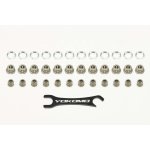 画像: 【ネコポス対応】YOKOMO(ヨコモ)/MS-B60A12/ハードコート サスペンションボール セット(12セット/1台分)