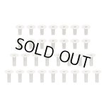 画像: 【ネコポス対応】YOKOMO(ヨコモ)/MS-SSA20/MS2.0 アルミシャーシ専用 高精度切削 スチール製 スクリューセット(120 度/31 本入)