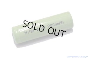 画像1: 【ネコポス対応】OPTION No.1(オプションNo.1)/NO-122000-2/ダッシュパワーNiMH 1.2V 2000mAh　単3型ニッケル水素バッテリー2本セット