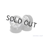 画像: OPTION No.1(オプションNo.1)/NO-2510045/9スポークホイル(クロームリム)&ドリフトスリックタイヤ接着済みセット(4本入/オフセット9mm)