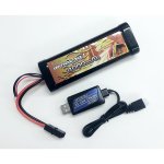 画像: 【ネコポス対応】OPTION No.1(オプションNo.1)/NO-LION4020-USBC/セーフティパワー Li-on 7.4V 4000mAh/20C+USB充電器セット