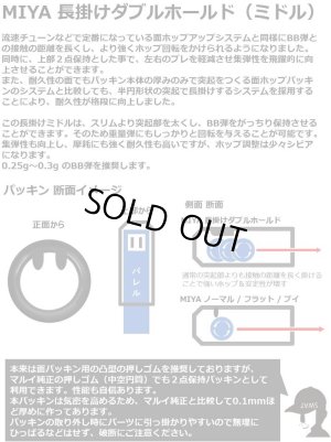 画像3: 【ネコポス対応】宮川ゴム/NT50-NM2-OSG__NT70-NM2-OSG/[国産] 長掛け ミドル ニトリルゴム + 専用押しゴム チャンバーパッキン(2個入り)
