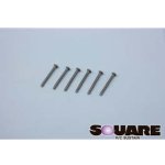 画像: 【ネコポス対応】スクエア(SQUARE)/NTP-325/チタンヘックスタッピングビス(ナベ 3×25、6本入)