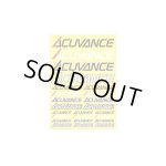 画像: 【ネコポス対応】アキュバンス(ACUVANCE)/OP-15104/ストレッチロゴステッカー(取寄せで6〜10日程度かかります)
