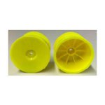 画像: タミヤ(TAMIYA)/OP-1749/バギーリヤ・ディッシュホイール(六角ハブ)イエロー