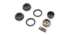 画像1: 【ネコポス対応】京商(KYOSHO)/OT256B/デフギヤケース&プーリー (オプティマミッド)