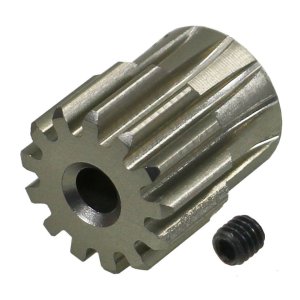 画像2: 【ネコポス対応】EAGLE(イーグル)/P32-12__P32-20/32ピッチ AL70-75ハードコート ピニオンギヤ(3.175mmシャフト用)