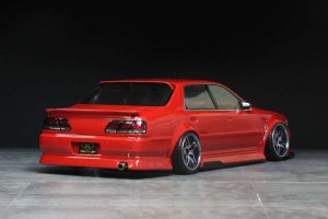 画像2: (7月下旬発売予定/予約分)パンドラRC(Pandora RC)/PAB-3225/Toyota クレスタ JZX100 BLS クリアボディセット(未塗装/未組立) 【BN-Sports公認】