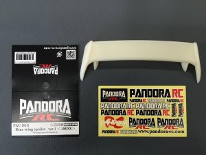 画像1: パンドラRC(Pandora RC)/PAC-903/Rear wing spoiler ver.1（180SX）(未塗装)