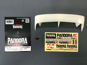 画像1: パンドラRC(Pandora RC)/PAC-904/Rear wing spoiler ver.2（S15）(未塗装)