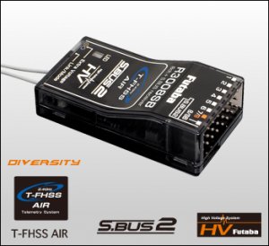 画像1: フタバ(Futaba)/R3008SB/R3008SB　空用　2.4GHz 10chレシーバー（10J専用）