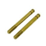 画像: 【ネコポス対応】R31HOUSE(R31ハウス)/R31S112/GRK チタンコート ダンパーシャフト 28mm (2本入)