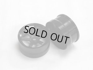 画像1: 【ネコポス対応】R31HOUSE(R31ハウス)/R31W242B/37改ホイール オフセット+7 (2個)ブラック