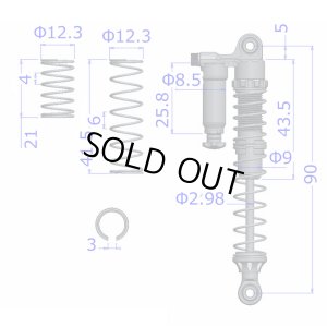 画像4: 【ネコポス対応】ワールドプロ/WP-0163/PRO GRESS スプリングリテーナー#0(2個入)