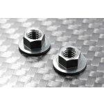 画像: 【ネコポス対応】Reve D（レーヴ・ディー）/RD-013L/アルミ製コンペティションM4ナット(5.5mm/大径タイプ/2個入)