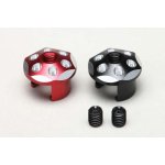画像: 【ネコポス対応】YOKOMO(ヨコモ)/RP-121-1/レーシングパフォーマー アルミ製 バッテリープラグキャップ(赤/黒)