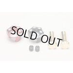 画像: 【ネコポス対応】YOKOMO(ヨコモ)/RP-121P4/レーシングパフォーマー アルミ製 バッテリープラグキャップ セット Φ4 (赤/黒)