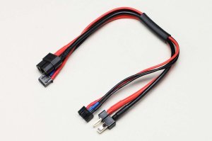 画像1: 【ネコポス対応】YOKOMO(ヨコモ)/RP-122-2/充電/バランスケーブル 20cm(XT60/2P Tプラグ)