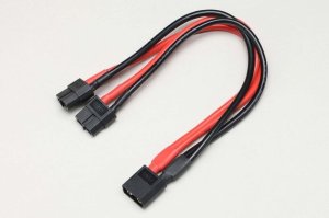 画像1: 【ネコポス対応】YOKOMO(ヨコモ)/RP-122-3/パラレルケーブル 20cm(XT60/XT60×2)