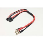 画像: 【ネコポス対応】YOKOMO(ヨコモ)/RP-122-4/充電/バランスケーブル 20cm(XT60/バレットプラグ)