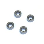 画像: 【ネコポス対応】スクエア(SQUARE)/SBR-630-4/ハイスタンダードベアリング630ZZ(3mm×6mm×厚み2.5mm) 4個入