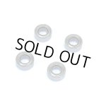 画像: 【ネコポス対応】スクエア(SQUARE)/SBR-630-4/ハイスタンダードベアリング630ZZ(3mm×6mm×厚み2.5mm) 4個入