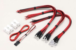 画像1: YOKOMO(ヨコモ)/SD-JZXBNL/BNスポーツ トヨタ JZX100 MarkII ボディ用 LEDセット(白/赤/黄 各6個)