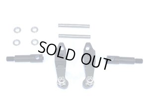 画像1: 【ネコポス対応】スクエア(SQUARE)/SDT-135BK/アルミナックル(タミヤDT-02/DT-03、ホリデーバギー用)ブラック