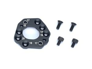 画像1: 【ネコポス対応】スクエア(SQUARE)/SDT-20/ヒートシンク70-75モーターマウント (タミヤDT-04/HORNET EVO.用)
